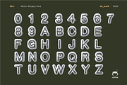 Kiri - Raster display font, a Font by Da_Noob Design co. (Thumbnail 2 of 2)