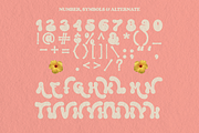 Super Wave - Retro Groovy Font, a Serif Font by Pandeka Studio (Thumbnail 13 of 14)