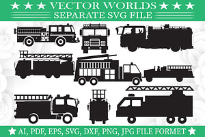 Fire Truck Svg, Fire, Truck Svg