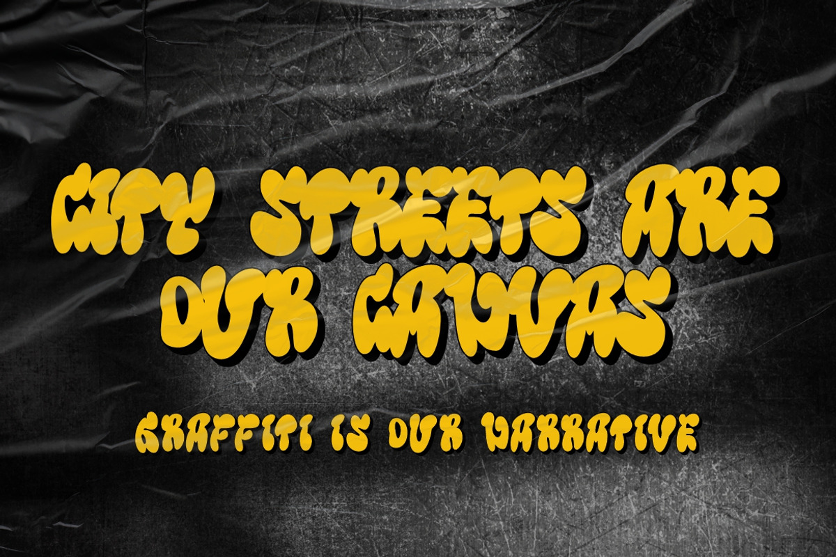 Teenage Decay, a Sans Serif Font by TeenageFoundry (Photo 4 of 8)