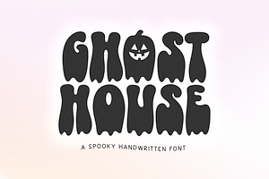 Ghost House Retro Drip Font