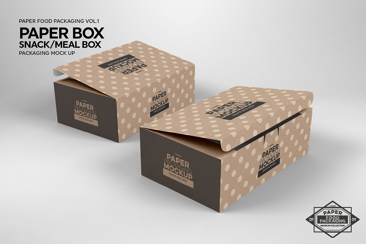 VOL.1 Paper Box Packaging Mockups, a Packaging Mockup by INCDesign (Photo 18 of 22)