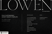 Lowen Showit Website Template, an App Template by Studio Madly (Thumbnail 2 of 5)