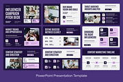 Purple Pink Influencer Campaign Deck, a Presentation Template by Sixtemp (Thumbnail 2 of 3)