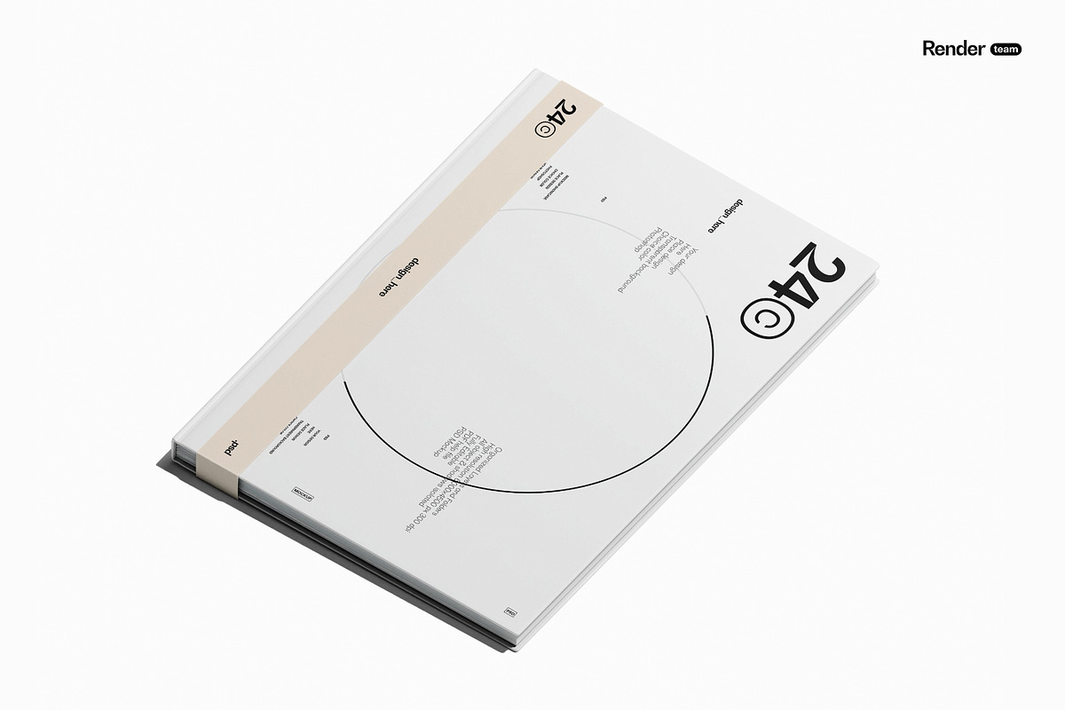 Book Mockup Set, a Books & Magazine Mockup by Renderteam (Photo 4 of 14)