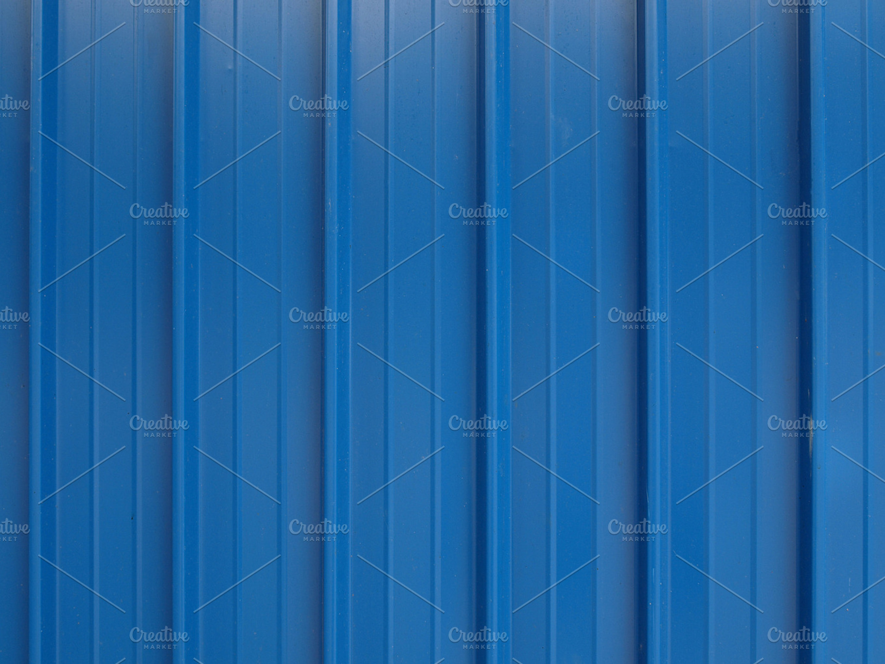 Blue corrugated steel stock photo containing corrugated and steel