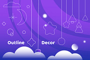 Intergalactic 3D Christmas, a Decorative Illustration by Polar Vectors (Thumbnail 10 of 14)