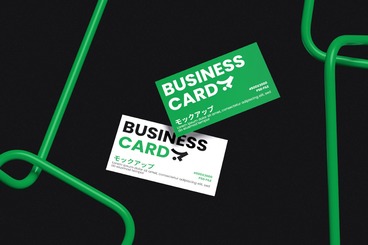 Business Card Mockup, an Advertising Mockup by Rielismee (Photo 4 of 5)