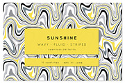 Sunshine Seamless Patterns Set, a Pattern Graphic by Curly_Pat (Thumbnail 1 of 6)