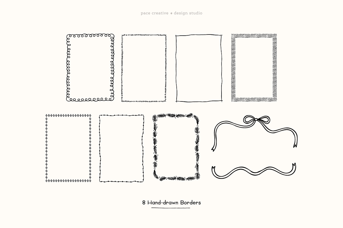 Hand-Drawn Winter Holiday Icons, a Seasonal Illustration by Pace Creative Design (Photo 9 of 12)