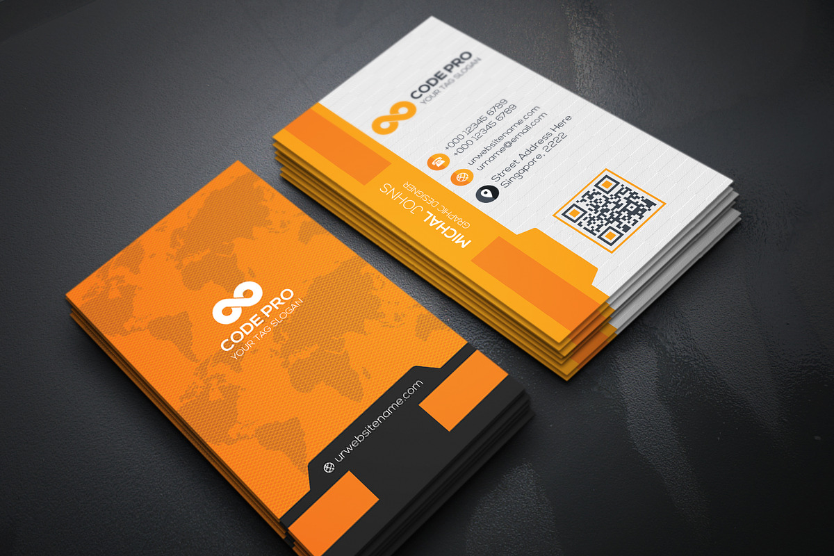 Modern Business Card, a Business Card Template by Genereux Art (Photo 4 of 4)