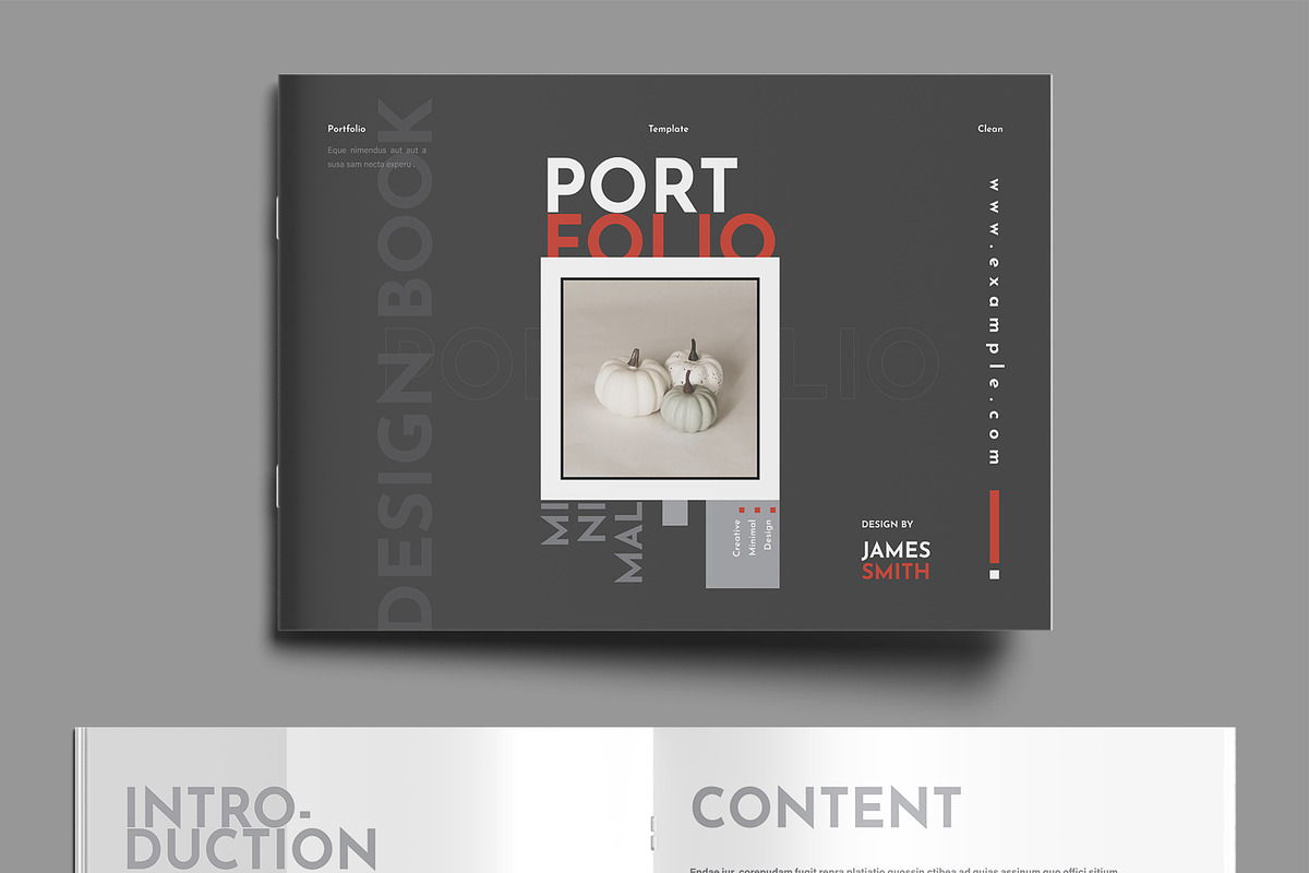 Modern Design Portfolio Template preview 2