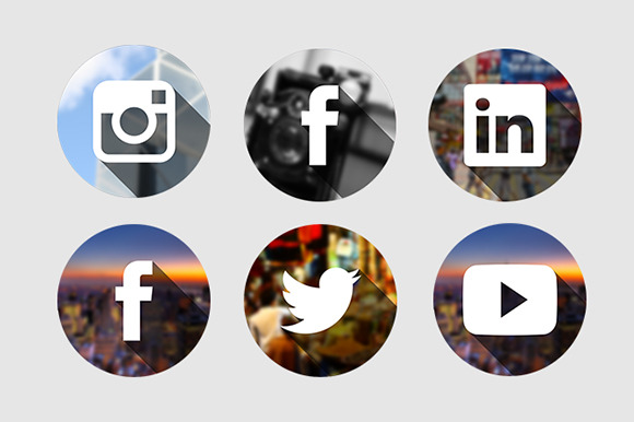 Social Photo Icons