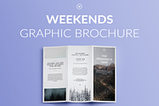 WEEKENDS | Graphic Brochure, a Brochure Template by Rodney Truitt Jr (Thumbnail 1 of 6)