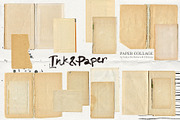 Ink Paper collage elements scraps, an Object Graphic by TD fonts (Thumbnail 9 of 13)