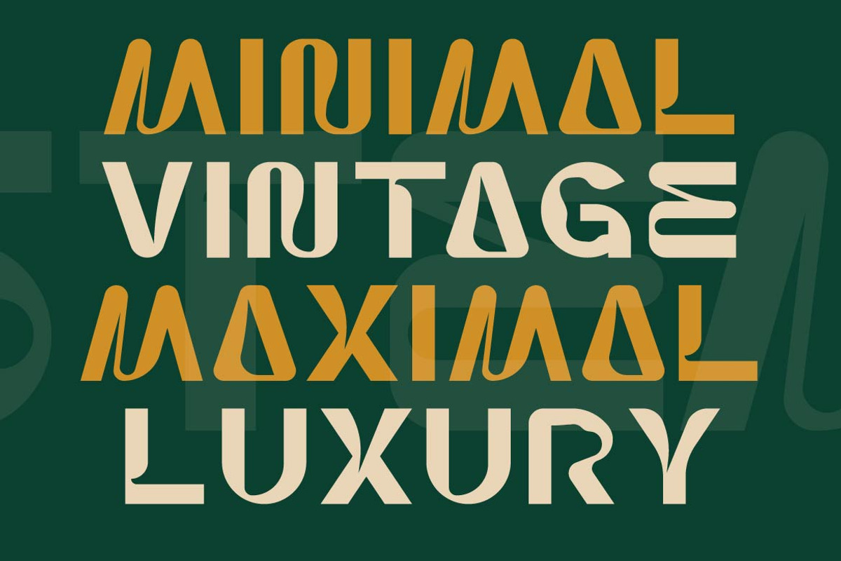 Estemo – Creative Display Font, a Sans Serif Font by Artiveko (Photo 3 of 6)