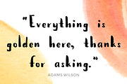 Everything Is Golden - Brush Font, a Font by Hello Brio (Thumbnail 7 of 7)