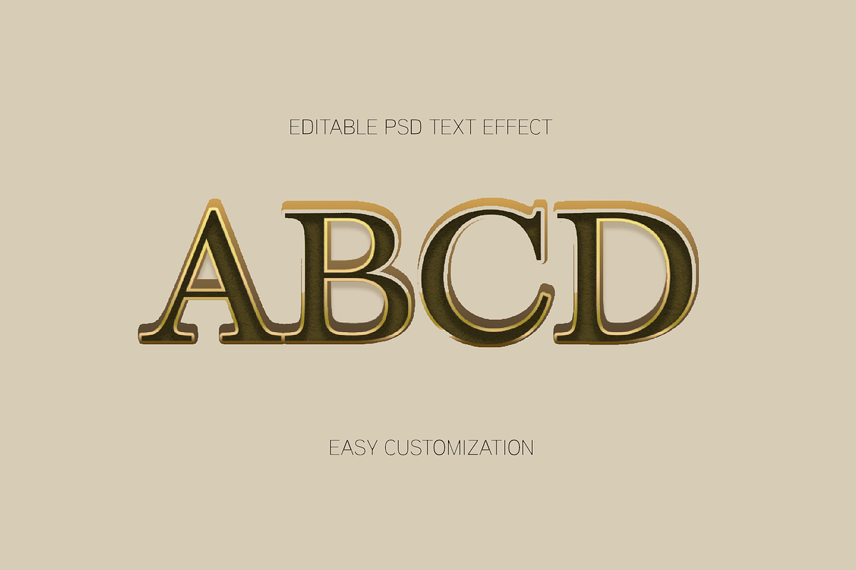 Classic Celtic 3D Text Effect preview 2