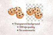Baking Clipart | 14 Watercolor Items, a Food Illustration by Sunny Jar Designs (Thumbnail 3 of 3)