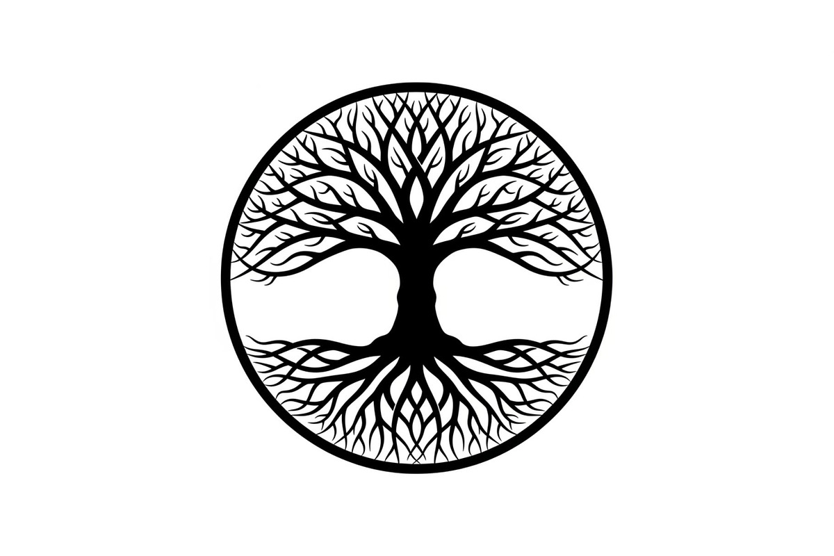 Sacred Tree of Life Vector Bundle, an Illustration by Designs_River (Photo 45 of 51)