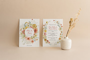 Sunset Wildflowers Delicate Flora, a Decorative Illustration by SunnyAfternoons (Thumbnail 2 of 15)