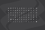 Noche, a Sans Serif Font by Ridha-38.lineart (Thumbnail 4 of 10)