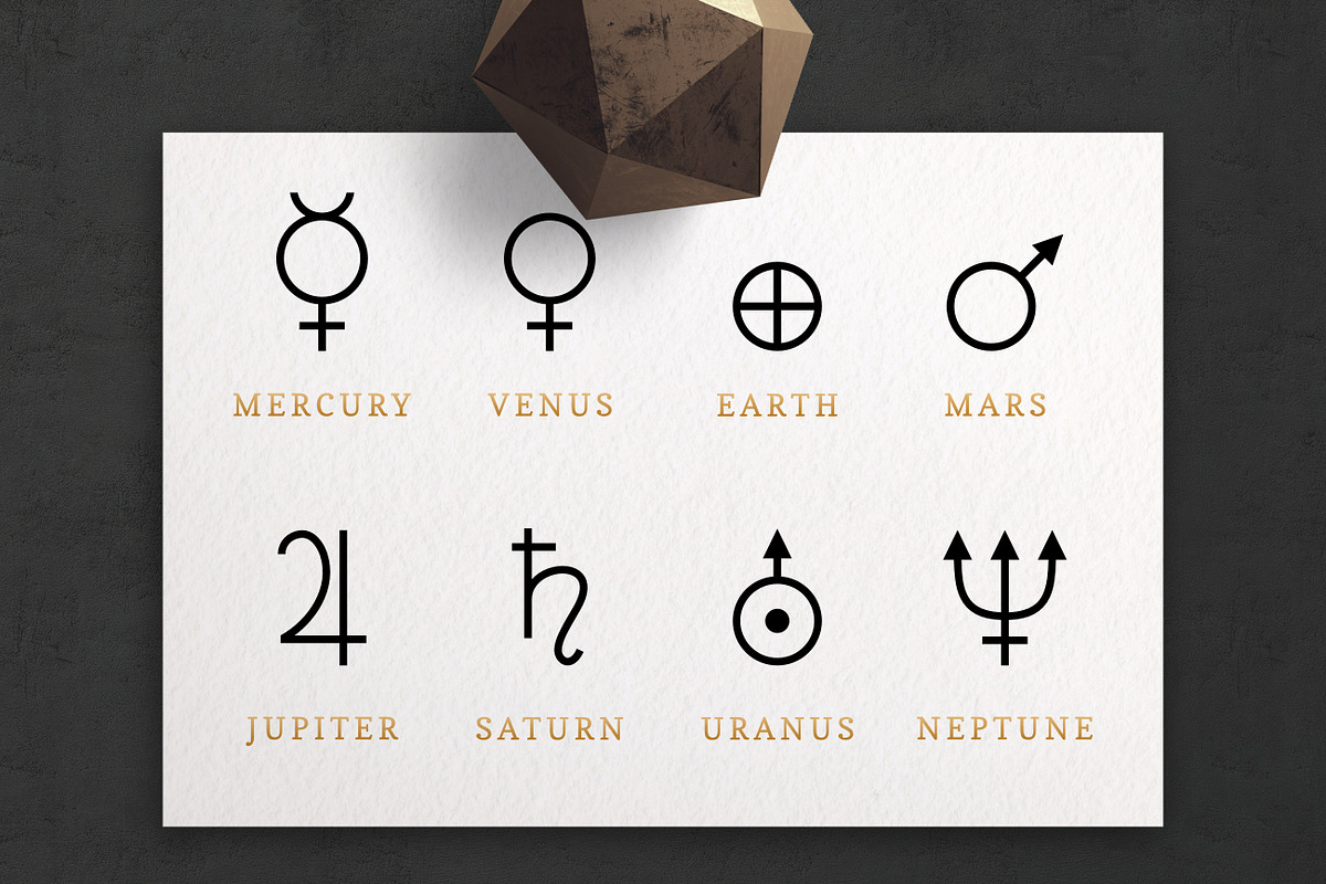 Space Collection with moon & planets, an Object Illustration by Chewie Co (Photo 11 of 13)