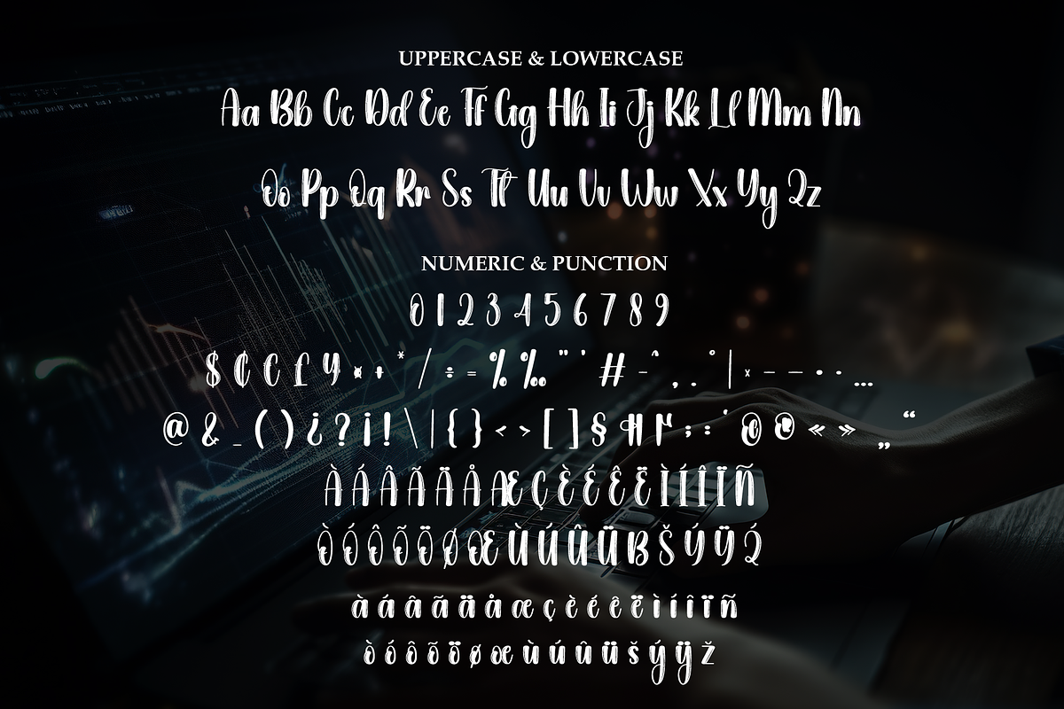 Analytic | Script Font, a Handwritten Font by Scratchones (Photo 7 of 9)