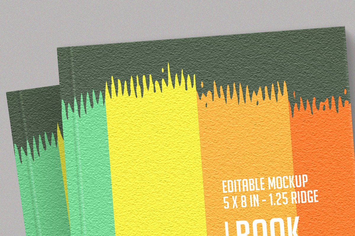 Open Softcover Book Mockup, a Print Template by ArtefShop (Photo 6 of 7)