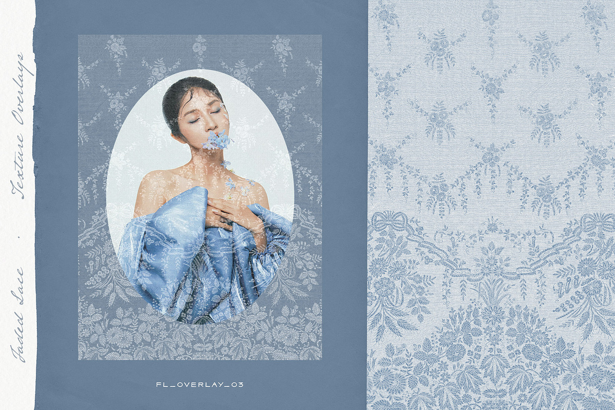 Faded Lace Texture Overlays, a Texture Graphic by alonahaidash (Photo 6 of 22)