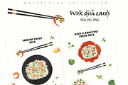 Fried Rice Watercolor Recipe Set, a Food Illustration by Sunshine Art (Thumbnail 11 of 13)