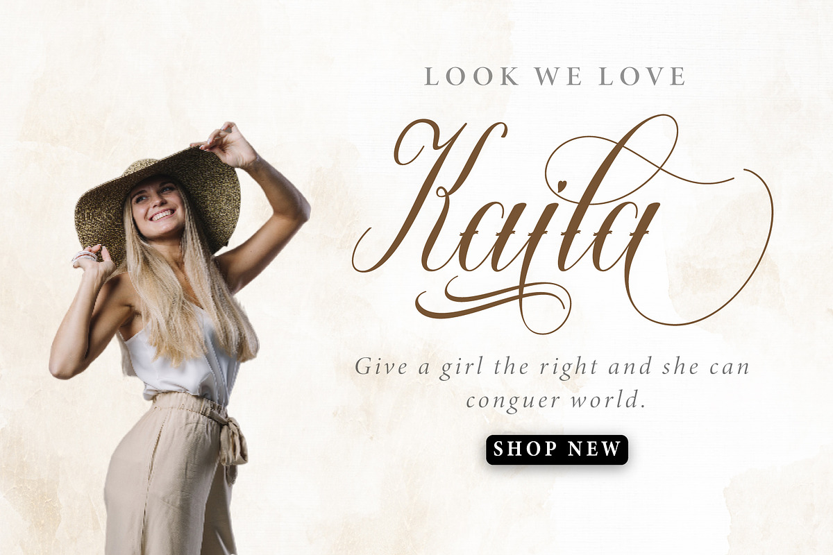 Warton, a Script Font by Reza Studio (Photo 5 of 13)