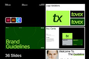 Modern Brand Guideline Deck Template, a Branding & Logo Template by Templeste (Thumbnail 1 of 8)