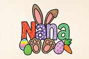 Retro Mama Easter PNG, Bunny Ears, an Illustration by DreamPrint404 (Thumbnail 1 of 7)