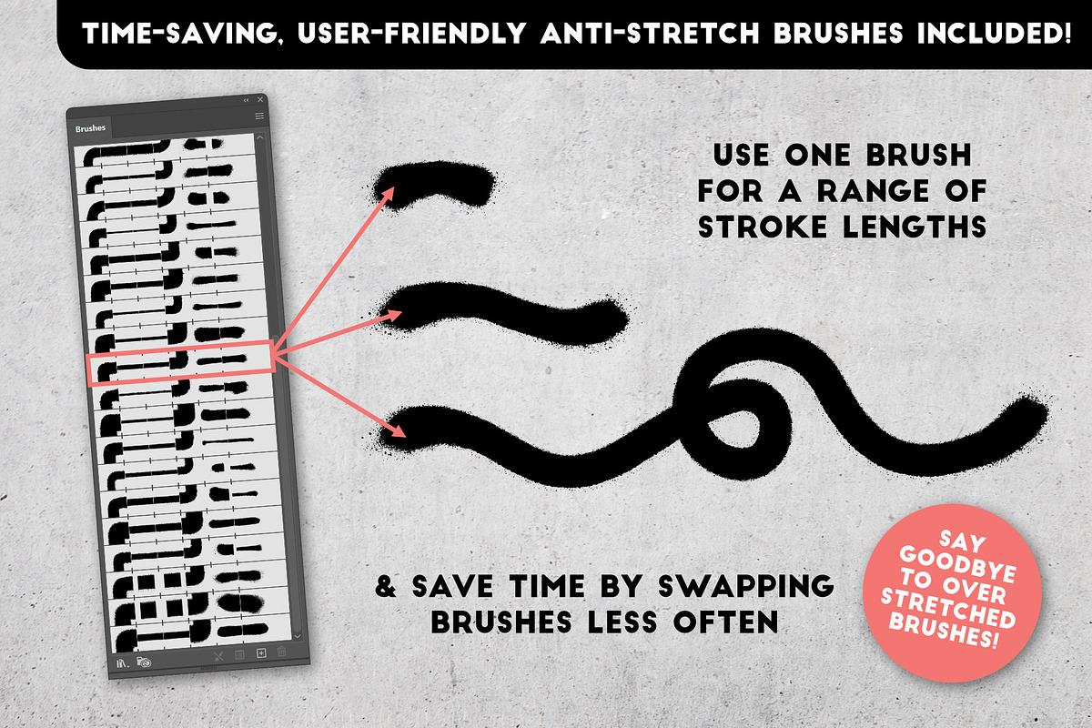 Spray Paint Brushes, a Brush Add-On by The Artifex Forge (Photo 4 of 9)