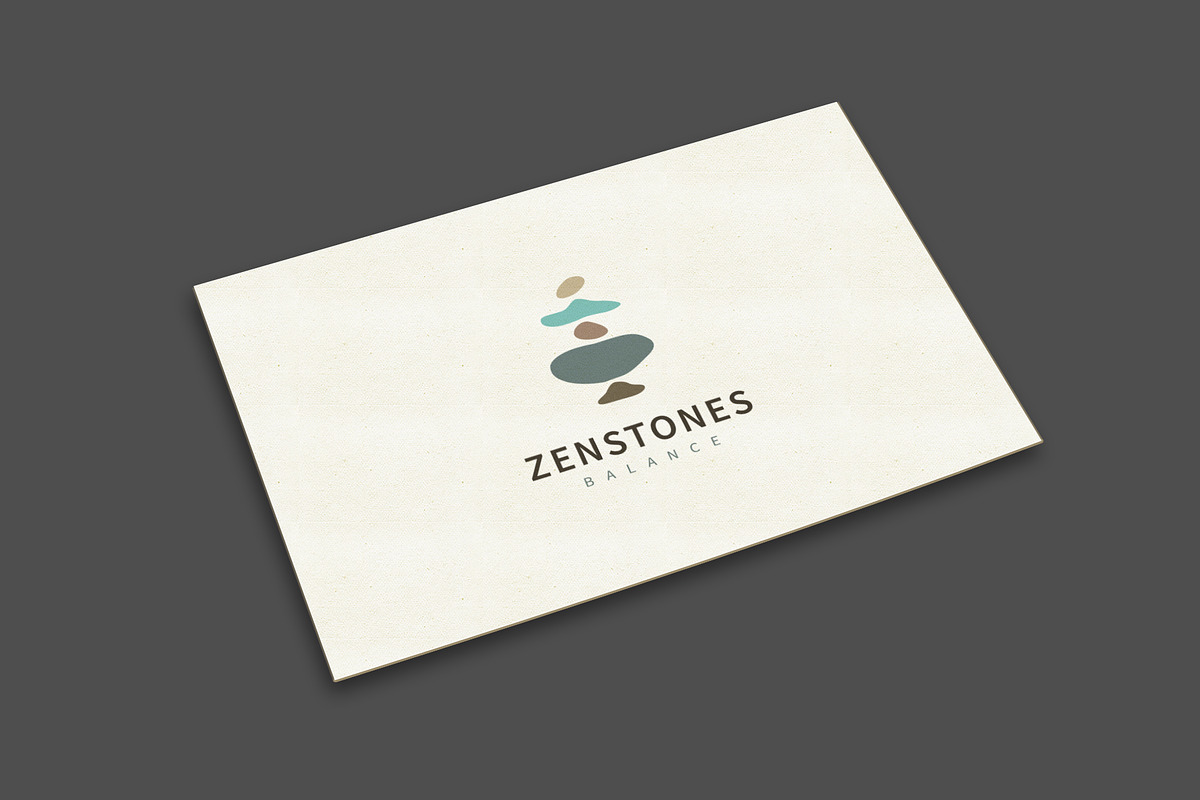 Balance stone logo design, a Branding & Logo Template by vexper (Photo 3 of 4)