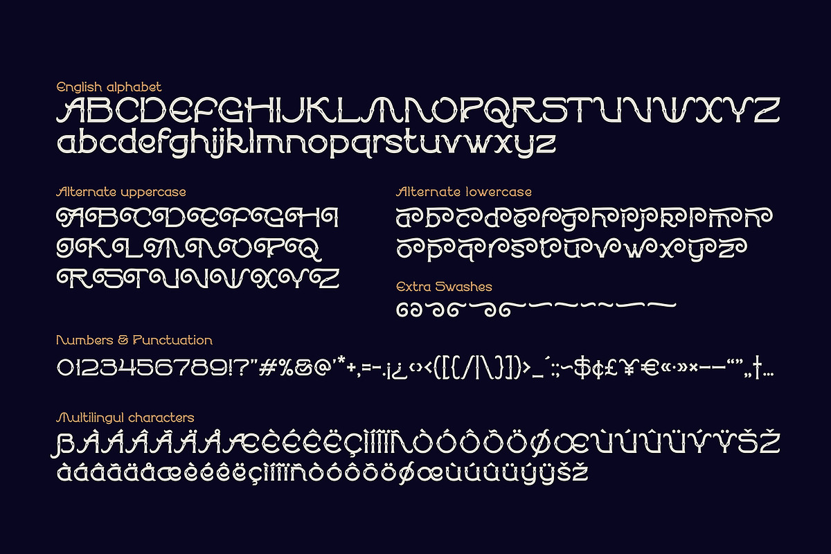 Cheer inside. Font, mockup, template preview 6