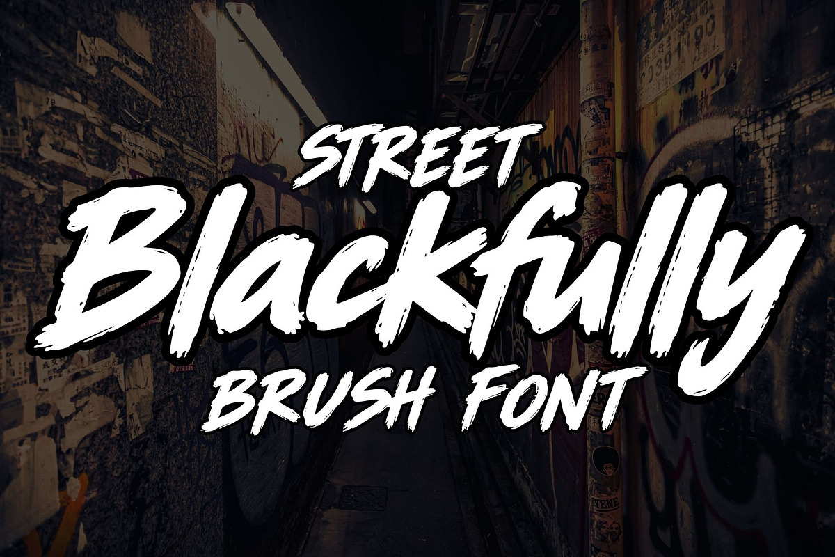 Blackfully, a Handwritten Font by Letterafa Studio (Photo 1 of 9)