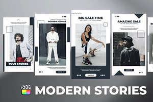 Modern Stories for Final Cut Pro, a Templates & Theme by iamkoltunov