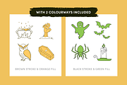Spooky Halloween Icons, an Outline Icon by Caroline Mackay (Thumbnail 4 of 8)
