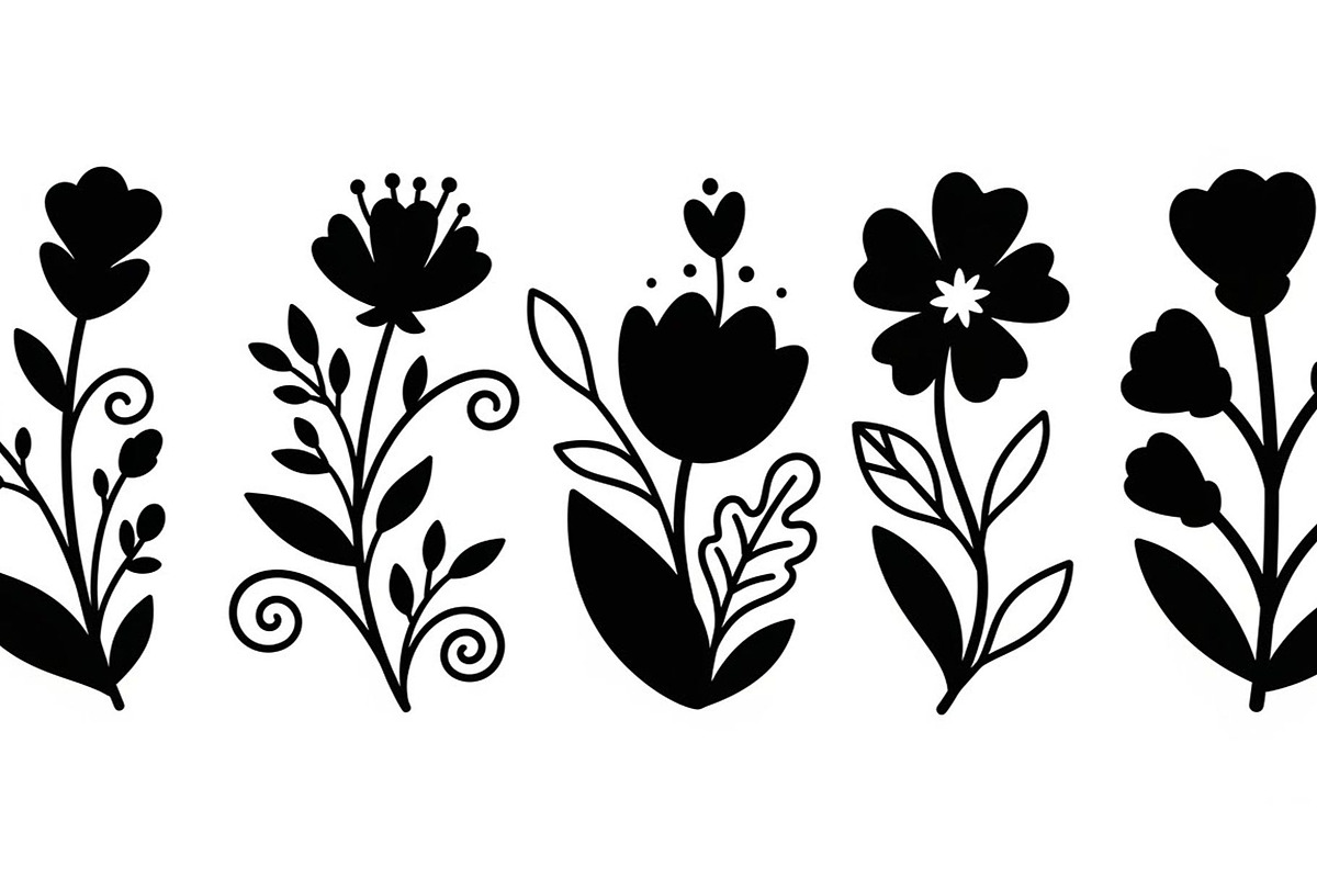 50 Floral Nature Vector Illustration, an Illustration by Gaye Art (Photo 49 of 51)