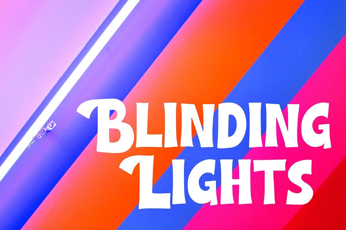 Brakeson - Display Font, a Script Font by AQR Studio (Photo 7 of 9)