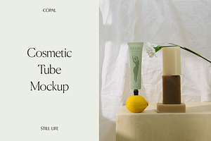 Cosmetic Tube Mockup