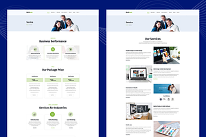 Multicast - Business HTML Template