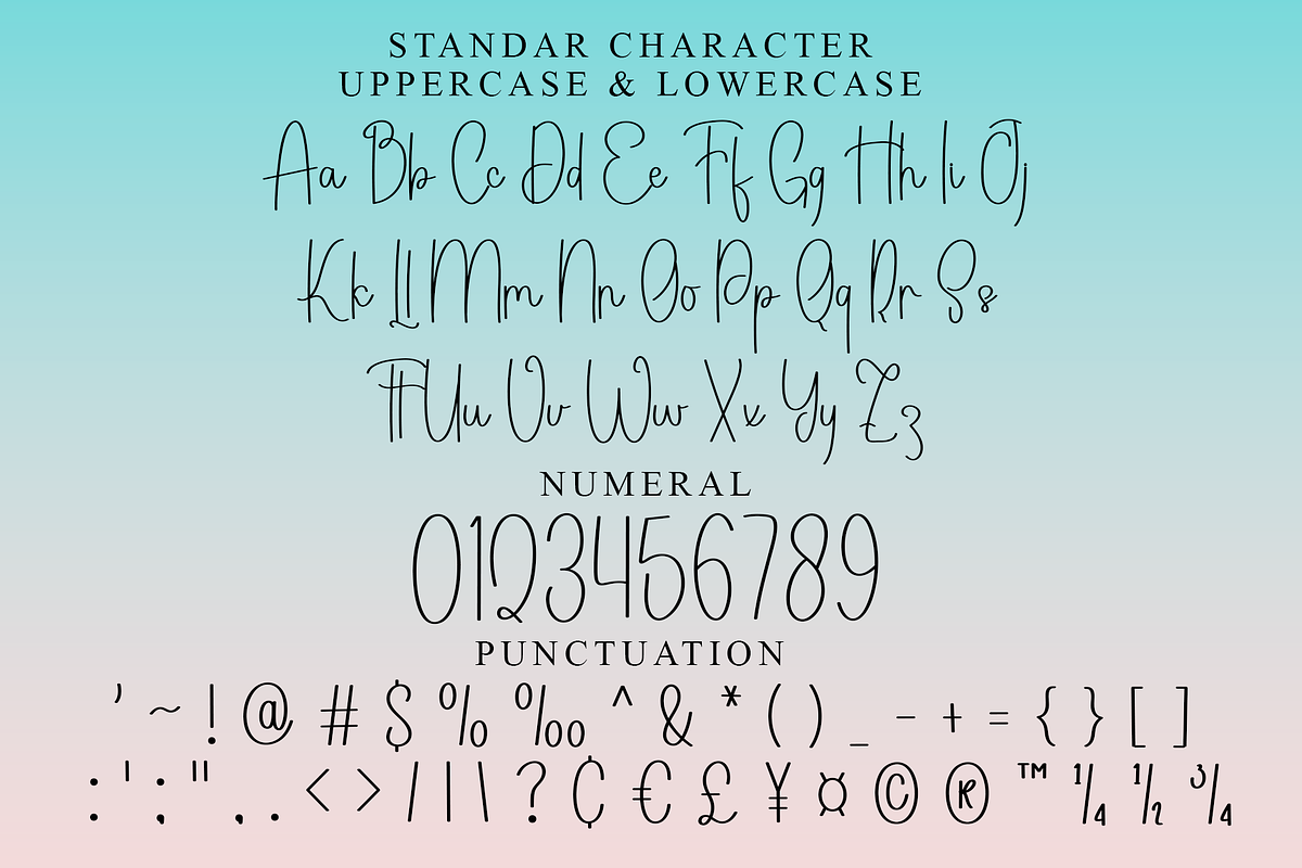 House Minimalist, a Handwritten Font by FreshTypeINK (Photo 7 of 8)