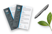 Resume Template / EPS,AI, a Resume Template by Annudesign (Thumbnail 2 of 7)