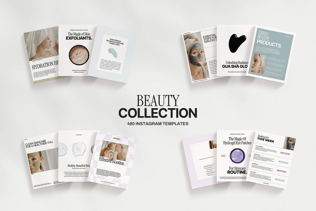 Beauty - Entire Instagram Collection, a Social Media Template by Wildnun Studio (Photo 1 of 52)