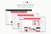 Zambak - Gift and Flower App UI Kit, an App Template by Betush (Thumbnail 5 of 6)