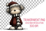 Whimsical Christmas Clipart Bundle, a Seasonal Illustration by Canvas Craft (Thumbnail 2 of 10)