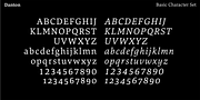 Danton, a Serif Font by Hoftype (Thumbnail 8 of 15)